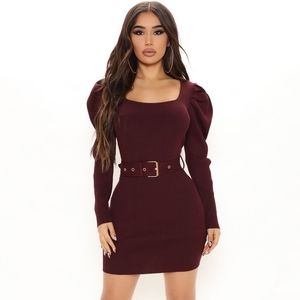 Fashion Nova Sweater Dress 3X